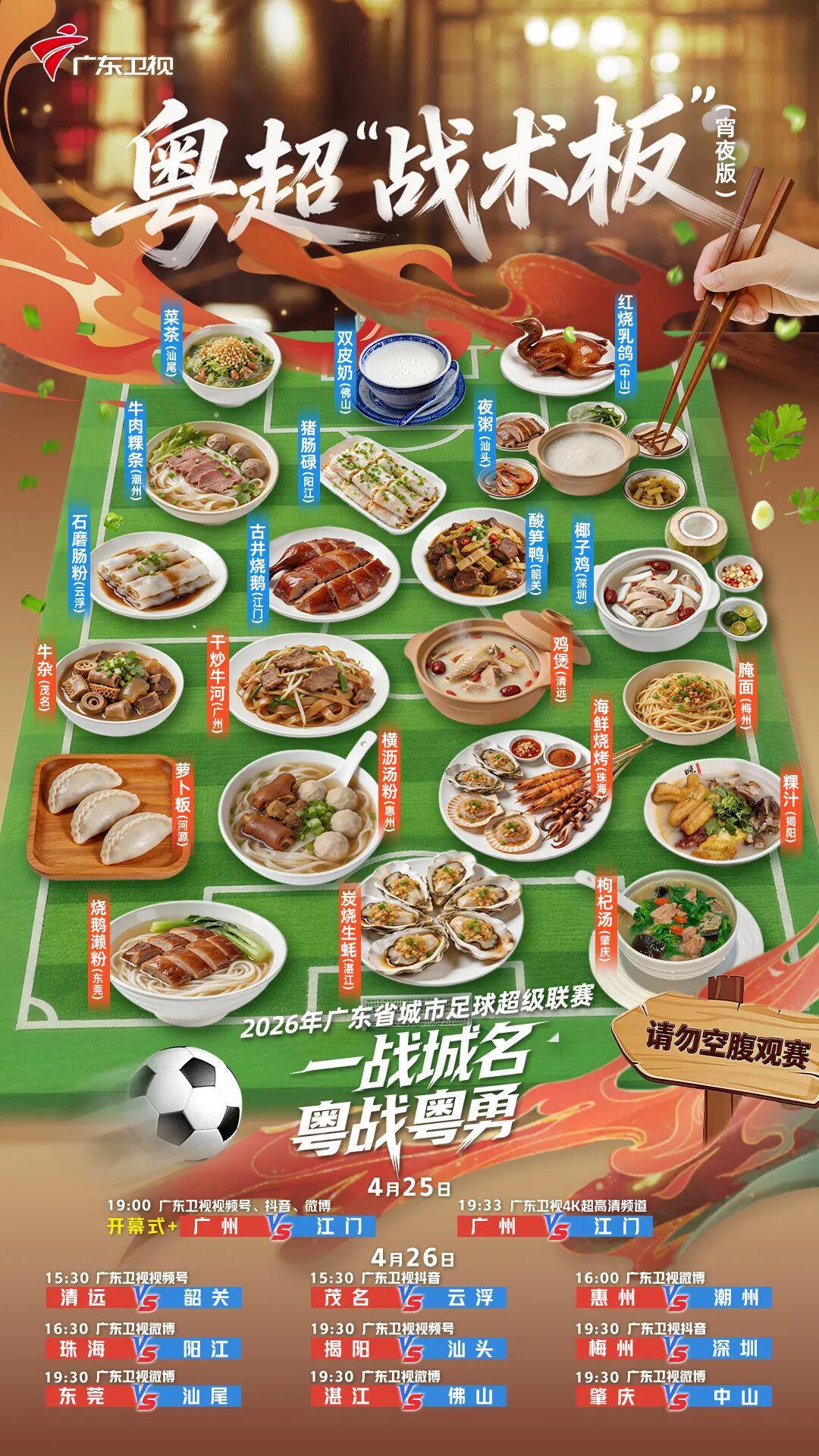 华体会官方入口-“粤超”今晚开波，广东卫视4K直播！
